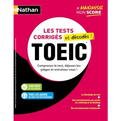 Image de TOEIC®, Les Tests corrigés et décodés ! Conforme au test officiel