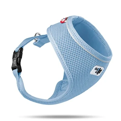 Image de Curli Harnais Basic en maille Air Mesh Bleu ciel