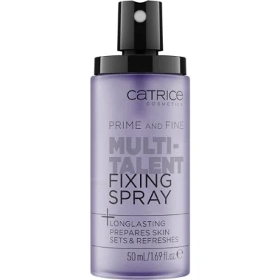 Image de Catrice Prime And Fine Multitalent Fixing Spray fixateur multifonction, transparent, longlasting (50ml)