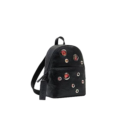 Image de Desigual Small Circles Sac à dos, Femme, Taille: One Size, Black