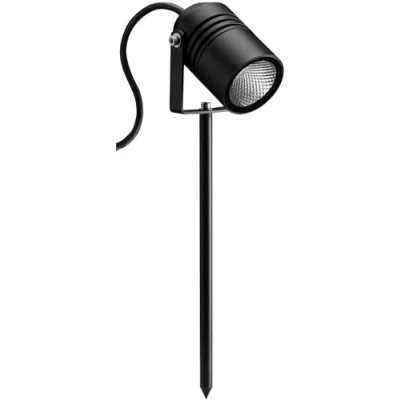 Image de LCD Spot sur piquet LED 5018, noir, IP65
