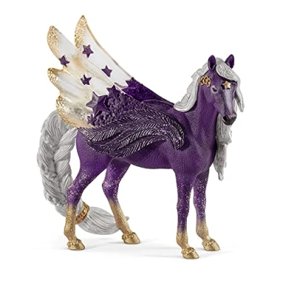 Image de Schleich Statuette Bayala Pégase Des Étoiles, Jumen Multicouleur 13,2x5,3x13,4