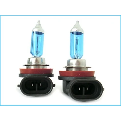 Image de CARALL 2 Pièces Ampoules Halogènes 12V Blanches Effet Xénon (H11 55W PGJ19 2)