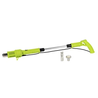 Image de Kinzo Desherbeur Électrique Désherbeur Total Puissant 2000W Jusqu&#039;à 650C Multifonctionnel Respectueux de l&#039;Environnement Accessoires inclus Vert/Gris
