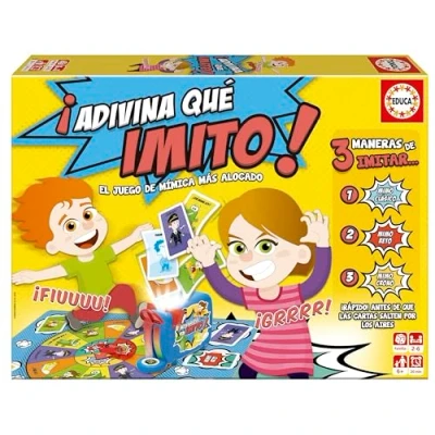 Image de Educa Adivina Que Imito Set de Table familiale mymique, à partir 6 Ans, Couleur variée (16987)