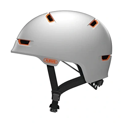 Image de ABUS Scraper 3.0 ACE Casque de Vélo Ville robuste pour la Circulation Urbaine en Hiver Unisexe Blanc, Taille L