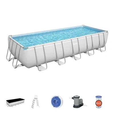 Image de Bestway Power Steel™ 21&#039; x 9&#039; 52&quot; Rectangular Pool Set