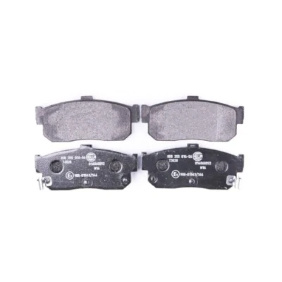 Image de HELLA 8DB 355 016 561 Jeu de plaquettes frein avec indicateur d&#039;usure NISSAN: ALMERA II 3/5 portes, 100NX, 1 Hatchback