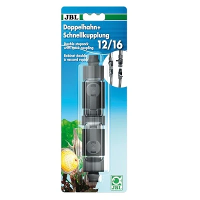 Image de JBL Robinet Double à Raccord Rapide 12/16