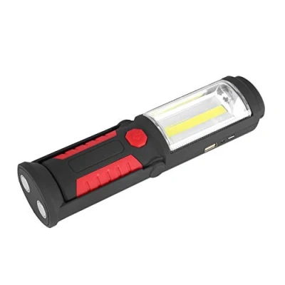 Image de 3W Rechargeable COB LED Lampe de Travail Poche D&#039;Inspection Camping D&#039;Urgence avec Support Magnétique pour le à Domicile Kit D&#039;Urgence(1#)