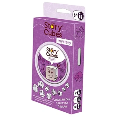 Image de Zygomatic Story Cubes : Mystère Jeu de dés pour raconter des Histoires Créativité À partir 6 Ans 1 Joueur 10 Minutes par Partie Multilingue (y Compris l&#039;espagnol)