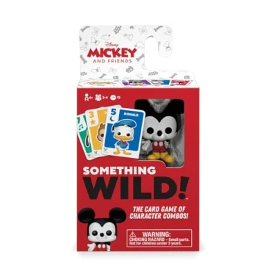Image de Funko 49355 Board Games Signature Something Wild Card Game Mickey and Friends, Multicolour