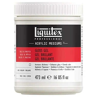 Image de Liquitex Additif Médium Gel Brillant Flacon 473ml
