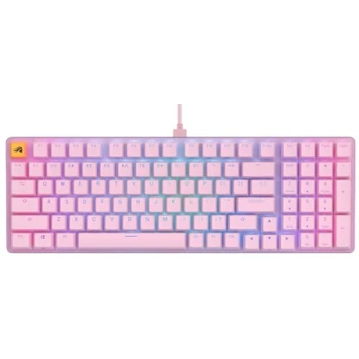 Image de Glorious PC Gaming Race GMMK 2 clavier Jouer USB Anglais américain Rose Neuf