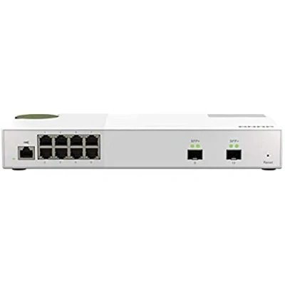 Image de QNAP QSW M2116P 2T2S commutateur réseau Géré L2 Connexion Ethernet, supportant l&#039;alimentation Via ce Port (PoE) Noir