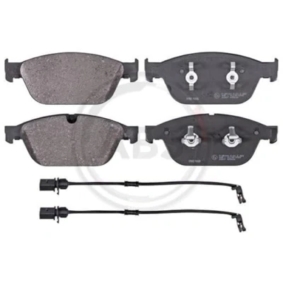 Image de A.B.S. 37855 Jeu de plaquettes frein contact signal d&#039;usure inclus AUDI: Q5, A8 D4