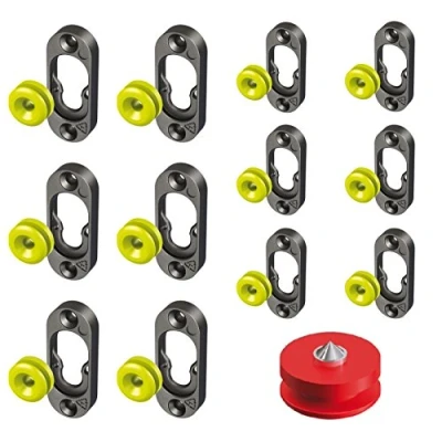 Image de 12 x bouton Fix type 1 Flush Bracket marqueur Guide Kit connexion parallèle Panneaux