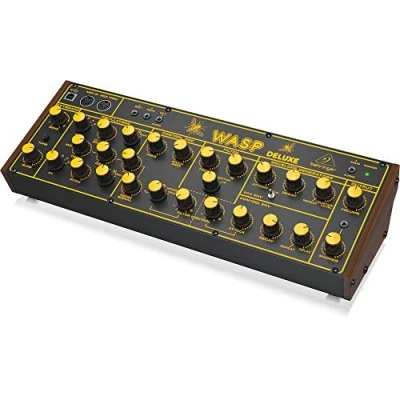 Image de Behringer Wasp Deluxe Synthétiseur Analogique de Légende avec Deux Oscillateurs, Filtre Multimode, Chaîne Polyphonique 16 Voix et Format Eurorack