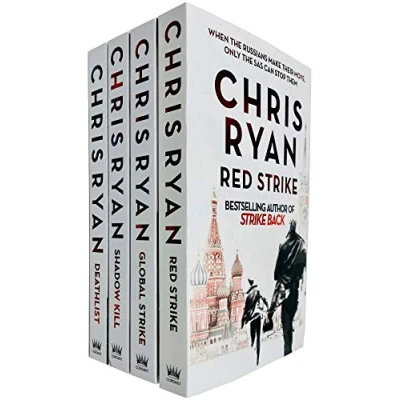 Image de Strike Back Series 4 Books Collection Set by Chris Ryan (Books 1 4) (Deathlist, Shadow Kill, Global &amp; Red Strike)