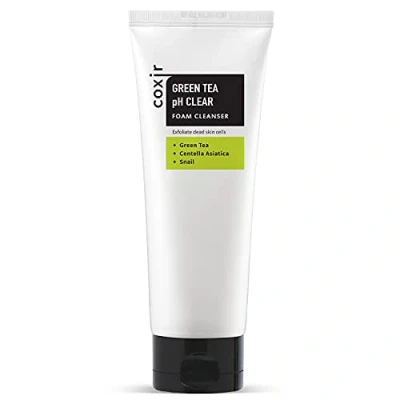 Image de COXIR Mousse Nettoyante pH Claire au Thé vert (150ml / 5.07 oz)