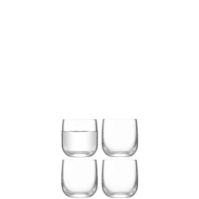 Image de LSA BG01 Lot de 4 verres à shot, 75 ml, transparents