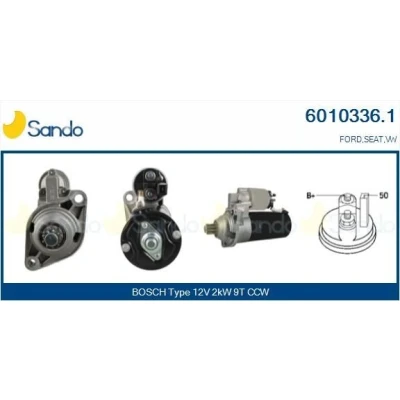 Image de SANDO 2015147.0 Alternateur 12V 75A RENAULT: CLIO 2, Kangoo I, I Express