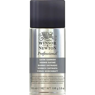 Image de Winsor &amp; Newton Vernis Brillant Multi Surfaces Aérosol 150 ML