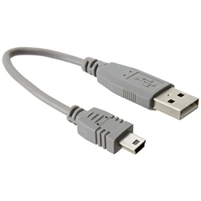 Image de StarTech.com Câble USB 2.0 A vers Mini B de 15 cm Cordon M/M (USB2HABM6IN)