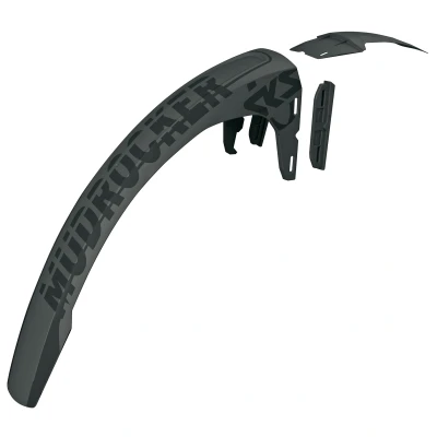 Image de SKS GERMANY Garde boue arrière MUDROCKER pour VTT (accessoires de vélo en plastique haute performance résistant aux chocs, fixation facile, protection efficace contre les éclaboussures)