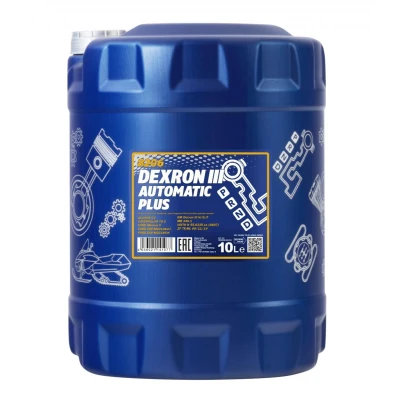 Image de MANNOL Dexron III Automatic, Plus MN8206 10 Huile Boite Automatique ATF Rouge