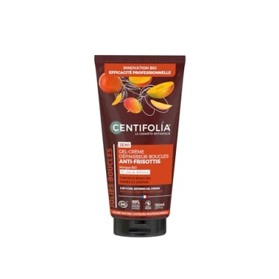 Image de Gel Crème définisseur de boucles, anti frisottis 2 en 1 Centifolia