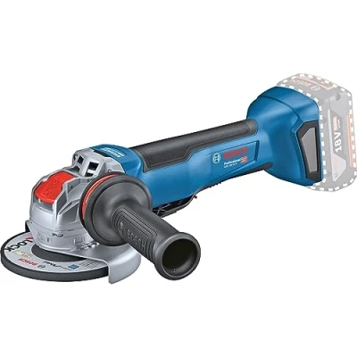 Image de Bosch Professional X Lock GWX 18V 10P meuleuse d&#039;angle sans fil (moteur balais, puissance égale à une filaire de 1000 W, interrupteur protection, contrôle recul, frein X, en
