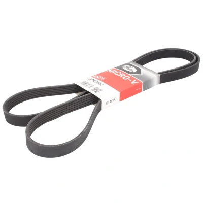 Image de GATES 6PK2000 Courroie Poly V 2000 6 Polyester, EPDM (éthylène propylène diène caoutchouc) RoadMax Value Line