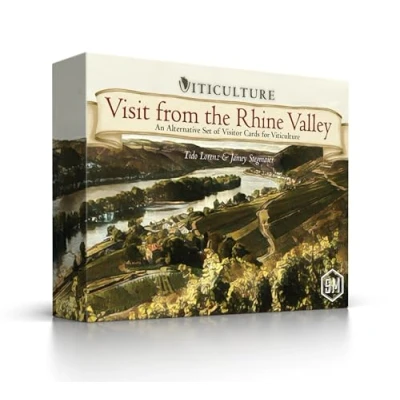 Image de Stonemaier Games , Visit from the Rhine Valley: Viticulture Exp. Board Game Expansion Ages 12+ 1 6 Players 60 90 Minutes Playing Time