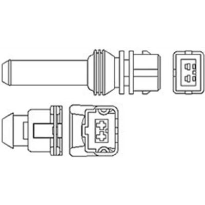 Image de MAGNETI MARELLI 466016355057 Sonde lambda chauffé 4 ALFA ROMEO: 155, FIAT: Croma I 5 portes