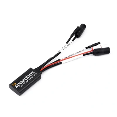Image de SPEEDBOX 1.3 Compatible avec Shimano (EP8) + Port E Tube/Puce de Tuning pour vélos électriques Moteurs Di2 Système Satellite