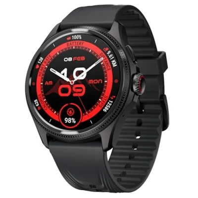 Image de Ticwatch Pro 5 Enduro Montre connectée pour Hommes, Android Wear OS, Batterie de 90 Heures, Plus 110 Modes d&#039;entraînement, fréquence Cardiaque 7/24, Boussole GPS, Non Compatible avec l&#039;iPhone