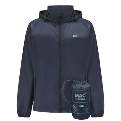 Image de Mac in a Sac® Unisexe Origin 2 Adultes Veste impermŽable Marine XL