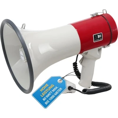 Image de McGrey MP 500HS mégaphone, max. 80 Watt, 1000 m