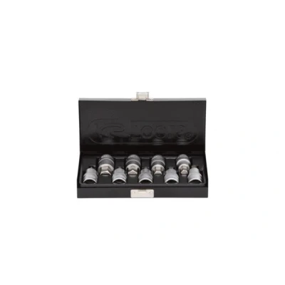 Image de KS TOOLS 911.1321 Jeu de douilles héxagonal intérieur Acier chrome vanadium 1/2 à tête carrée