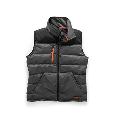 Image de Scruffs Worker Chauffe corps Gilet sans manches, Noir, XXL