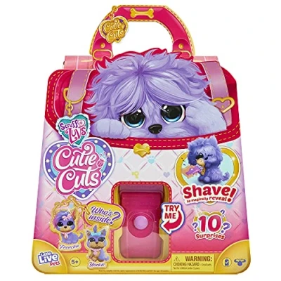 Image de Little Live Pets Scruff a Luvs Cutie Cuts Shave, Reveal and Style, Plush Rescue pet