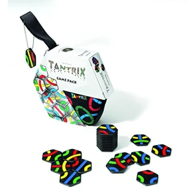 Image de Tantrix 53001 Game Pack Jeu de Stratégie et Puzzle Noir