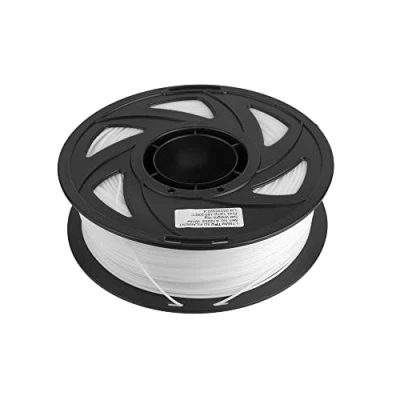Image de S SIENOC Filament TPU pour imprimante 3D 1,75 mm Printer imprimeur 1KG Bobine de fil plastique (TPU Blanc)