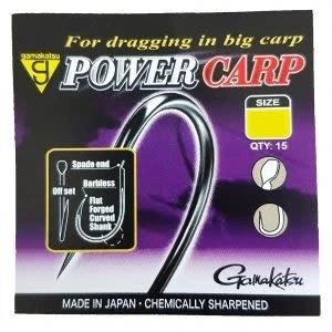 Image de Gamakatsu G Power Carp Spade End Barbless (15 pcs) Taille : 16