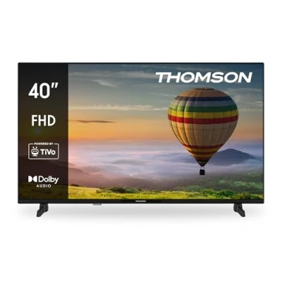 Image de THOMSON TV 40 Pouces HD Smart propulsé par TiVo OS, avec Triple Tuner (DVB T/T2/C/S/S2), Wi FI, Commande vocale, HDR10, Dolby Audio, USB, HDMI 40FT2S35