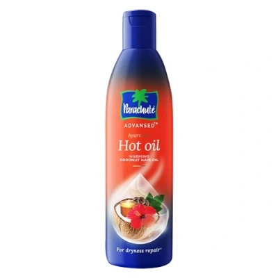 Image de Huile capillaire ayurvédique à effet chauffant (190ml), Parachute d&#039;huile chaude