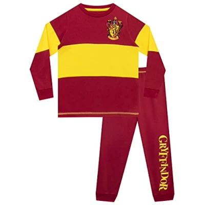 Image de Harry Potter Ensemble De Pyjamas Gryffindor Garçon Multicolore 8 9 Ans