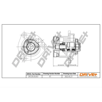 Image de Pompe à eau, refroidissement du moteur Dr!ve+ DP2310.10.051