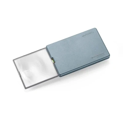 Image de Loupe de poche, à sortir son, Facteur grossissement 4x, Taille l&#039;objectif 82x50 mm.